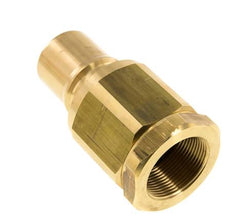 Laiton DN 50 Hydraulic Coupling Plug G 2 inch Female Threads ISO 7241-1 B D 63.2mm