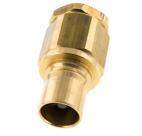 Laiton DN 50 Hydraulic Coupling Plug G 2 inch Female Threads ISO 7241-1 B D 63.2mm