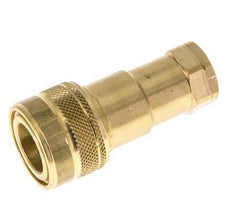 Coupleur hydraulique DN 6.3 en laiton Embout 1/4 pouce femelle NPT Filets ISO 7241-1 B D 14.2mm