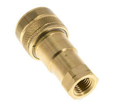 Coupleur hydraulique DN 6.3 en laiton Embout 1/4 pouce femelle NPT Filets ISO 7241-1 B D 14.2mm