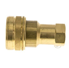 Laiton DN 12.5 Coupleur hydraulique femelle 1/2 pouce NPT Filets ISO 7241-1 B D 23.5mm