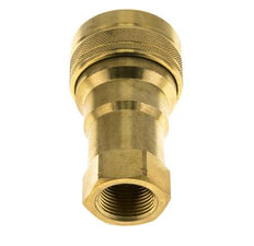 Laiton DN 20 Coupleur hydraulique femelle 3/4 pouce NPT Filetages ISO 7241-1 B D 31.4mm