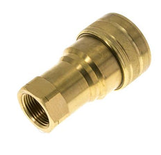Laiton DN 40 Coupleur hydraulique femelle 1 1/2 pouce filetage NPT ISO 7241-1 B D 44.5mm