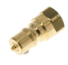 Coupleur hydraulique en laiton DN 6.3 Bouchon fileté 1/4 pouce NPT femelle ISO 7241-1 B D 14.2mm