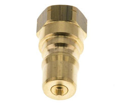 Coupleur hydraulique en laiton DN 6.3 Bouchon fileté 1/4 pouce NPT femelle ISO 7241-1 B D 14.2mm