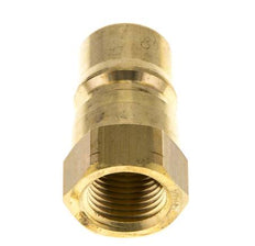 Raccord hydraulique en laiton DN 12.5 Bouchon fileté 1/2 pouce NPT femelle ISO 7241-1 B D 23.5mm