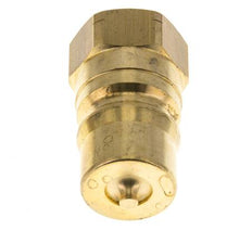 Raccord hydraulique en laiton DN 12.5 Bouchon fileté 1/2 pouce NPT femelle ISO 7241-1 B D 23.5mm