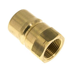Laiton DN 25 Coupleur hydraulique Bouchon 1 pouce filetage NPT femelle ISO 7241-1 B D 37.8mm