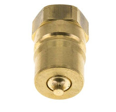 Laiton DN 25 Coupleur hydraulique Bouchon 1 pouce filetage NPT femelle ISO 7241-1 B D 37.8mm