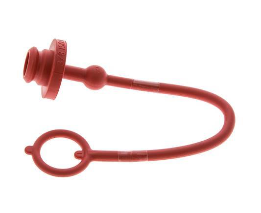 Capuchon anti-poussière en plastique de 35 mm pour manchon d'accouplement ISO 7241-1 B