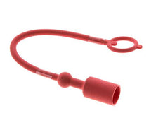14.2 mm Capuchon anti-poussière en plastique pour fiche d'accouplement ISO 7241-1 B