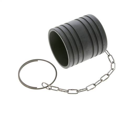 44.5 mm Plastic Dust Protection Cap For Coupling plug ISO 7241-1 B