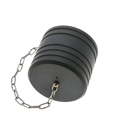 63.2 mm Plastic Dust Protection Cap For Coupling plug ISO 7241-1 B