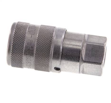 Acier DN 6.3 à face plate, prise hydraulique G 1/4 pouce, filetage femelle ISO 16028 D 16.2mm