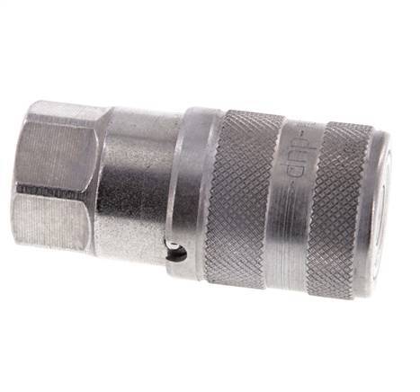 Acier DN 6.3 à face plate, prise hydraulique G 1/4 pouce, filetage femelle ISO 16028 D 16.2mm