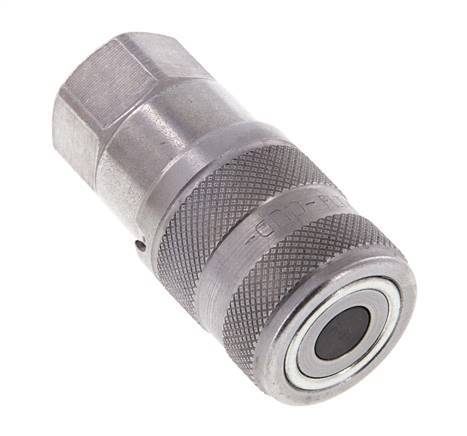 Acier DN 6.3 à face plate, prise hydraulique G 1/4 pouce, filetage femelle ISO 16028 D 16.2mm
