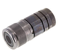 Acier DN 10 à face plate, douille hydraulique G 3/8 pouce, filetage femelle ISO 16028 D 19.7mm