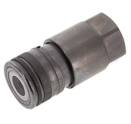 Acier DN 12.5 à face plate, prise hydraulique G 3/4 pouce, filetage femelle ISO 16028 D 24.5mm