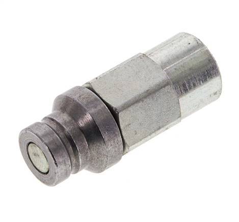 Bouchon hydraulique en acier DN 4 à face plate G 1/8 pouce filetage femelle D 13.5mm