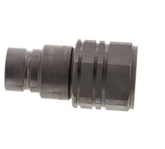 Acier DN 12.5 Bouchon hydraulique à face plate G 1/2 pouce filetage femelle ISO 16028 D 24.5mm