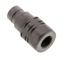 Acier DN 12.5 Bouchon hydraulique à face plate G 1/2 pouce filetage femelle ISO 16028 D 24.5mm