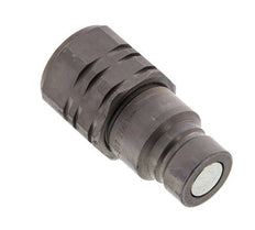 Acier DN 12.5 Bouchon hydraulique à face plate G 1/2 pouce filetage femelle ISO 16028 D 24.5mm