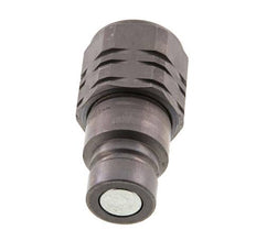 Acier DN 12.5 Bouchon hydraulique à face plate G 1/2 pouce filetage femelle ISO 16028 D 24.5mm