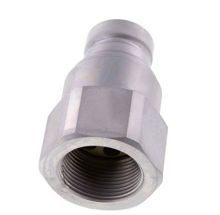 Bouchon hydraulique en acier DN 40 à face plate G 2 pouces filetage femelle D 72.9mm