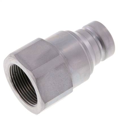 Bouchon hydraulique en acier DN 40 à face plate G 2 pouces filetage femelle D 72.9mm