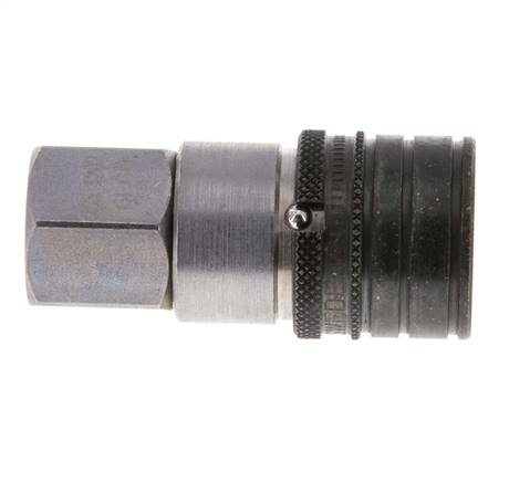 Acier DN 6.3 à face plate pour prise hydraulique G 1/4 pouce filetage femelle ISO 16028 CEJN D 16.2mm
