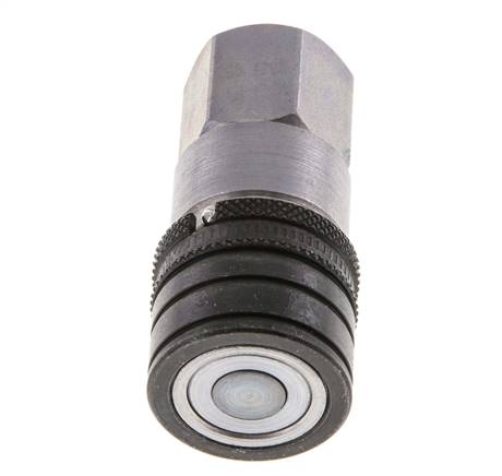 Acier DN 6.3 à face plate pour prise hydraulique G 1/4 pouce filetage femelle ISO 16028 CEJN D 16.2mm