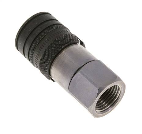 Acier DN 10 à face plate pour prise hydraulique G 1/2 pouce filetage femelle ISO 16028 CEJN D 19.7mm