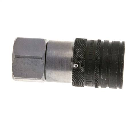 Acier DN 10 à face plate pour prise hydraulique G 1/2 pouce filetage femelle ISO 16028 CEJN D 19.7mm