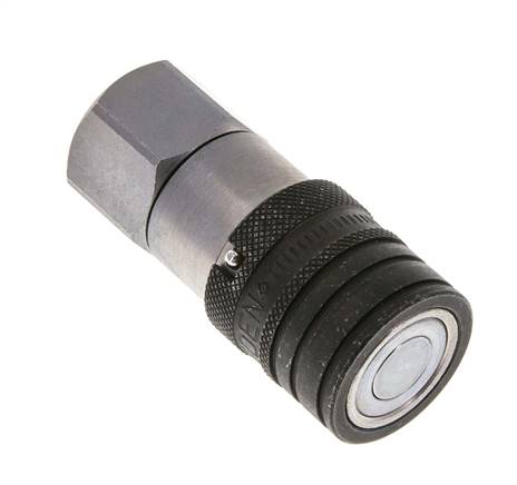 Acier DN 10 à face plate pour prise hydraulique G 1/2 pouce filetage femelle ISO 16028 CEJN D 19.7mm