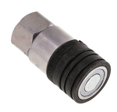 Acier DN 12.5 à face plate, embout hydraulique G 1/2 pouce, filetage femelle ISO 16028 CEJN D 24.5mm