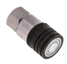 Acier DN 12.5 à face plate, embout hydraulique G 1/2 pouce, filetage femelle ISO 16028 CEJN D 24.5mm