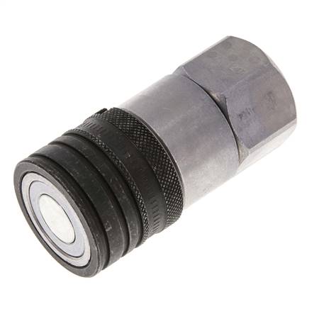 Acier DN 12.5 à face plate pour prise hydraulique G 3/4 pouce filetage femelle ISO 16028 CEJN D 24.5mm