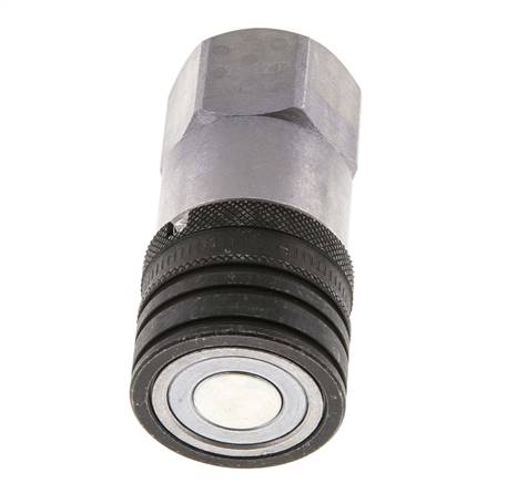 Acier DN 12.5 à face plate pour prise hydraulique G 3/4 pouce filetage femelle ISO 16028 CEJN D 24.5mm