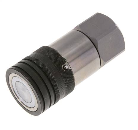 Acier DN 19 à face plate pour prise hydraulique G 3/4 pouce filetage femelle ISO 16028 CEJN D 30mm