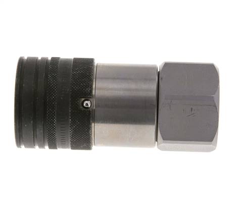 Acier DN 19 à face plate pour prise hydraulique G 3/4 pouce filetage femelle ISO 16028 CEJN D 30mm