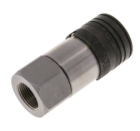 Acier DN 19 à face plate pour prise hydraulique G 3/4 pouce filetage femelle ISO 16028 CEJN D 30mm