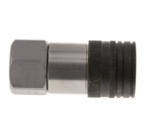 Acier DN 19 à face plate pour prise hydraulique G 3/4 pouce filetage femelle ISO 16028 CEJN D 30mm