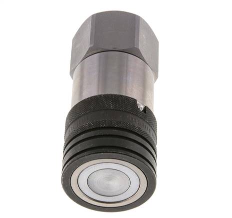 Acier DN 19 à face plate pour prise hydraulique G 3/4 pouce filetage femelle ISO 16028 CEJN D 30mm