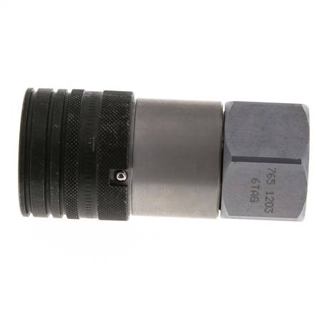 Acier DN 19 à face plate, prise hydraulique G 1 pouce, filetage femelle ISO 16028 CEJN D 30mm