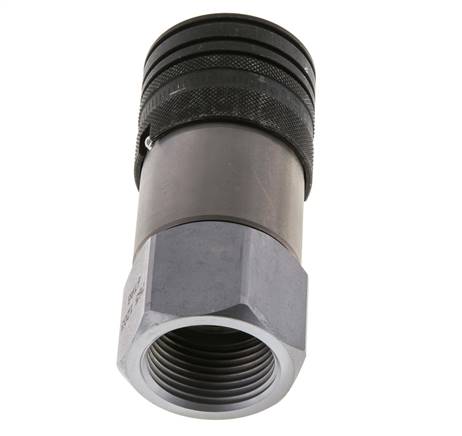 Acier DN 19 à face plate, prise hydraulique G 1 pouce, filetage femelle ISO 16028 CEJN D 30mm