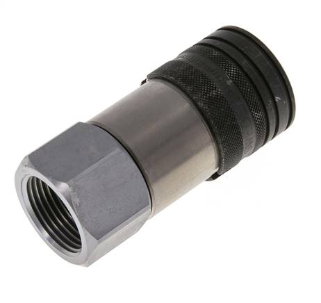Acier DN 19 à face plate, prise hydraulique G 1 pouce, filetage femelle ISO 16028 CEJN D 30mm