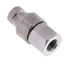 Bouchon hydraulique en acier DN 6.3 à face plate G 1/4 pouce filetage femelle ISO 16028 CEJN D 16.2mm