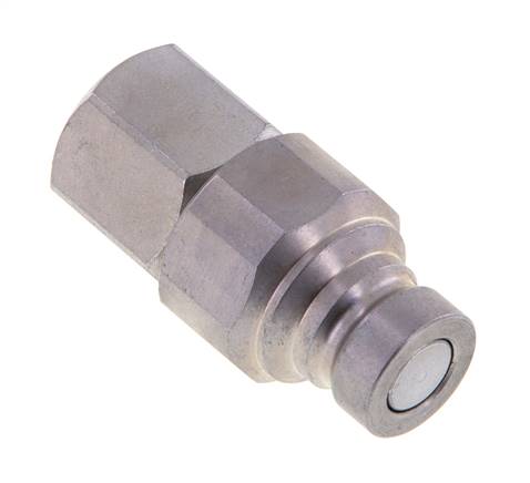 Bouchon hydraulique en acier DN 6.3 à face plate G 1/4 pouce filetage femelle ISO 16028 CEJN D 16.2mm