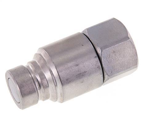 Bouchon hydraulique en acier DN 12.5 à face plate G 3/4 pouce filetage femelle ISO 16028 CEJN D 24.5mm