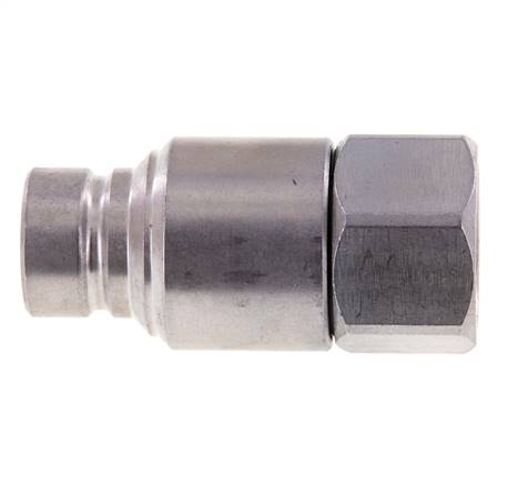 Bouchon hydraulique en acier DN 12.5 à face plate G 3/4 pouce filetage femelle ISO 16028 CEJN D 24.5mm